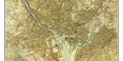 Dc топографски мапа