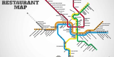 Карта на вашингтон ресторани