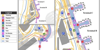Карта на dca терминал