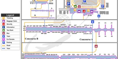 Карта на iad терминал